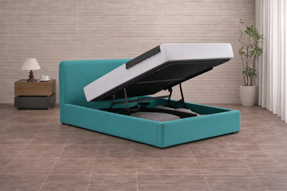 CasAI Rise Electric Storage Bedframe