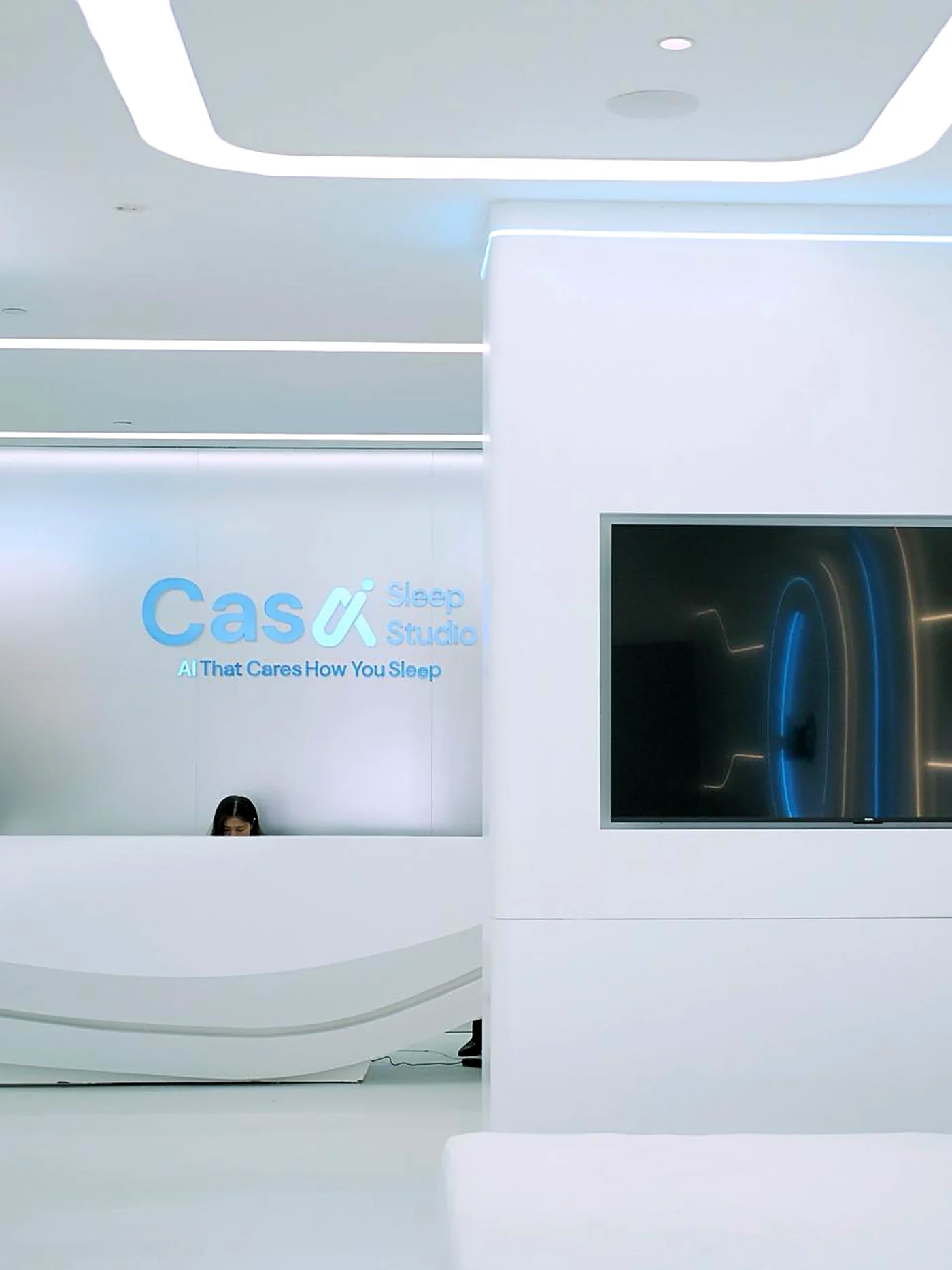 The CasAI Sleep Studio reception